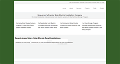 Desktop Screenshot of jerseysolar.com